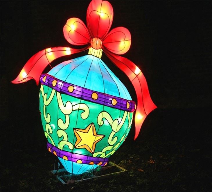 Decorative Illuminated Lantern LED Christmas Light Festival